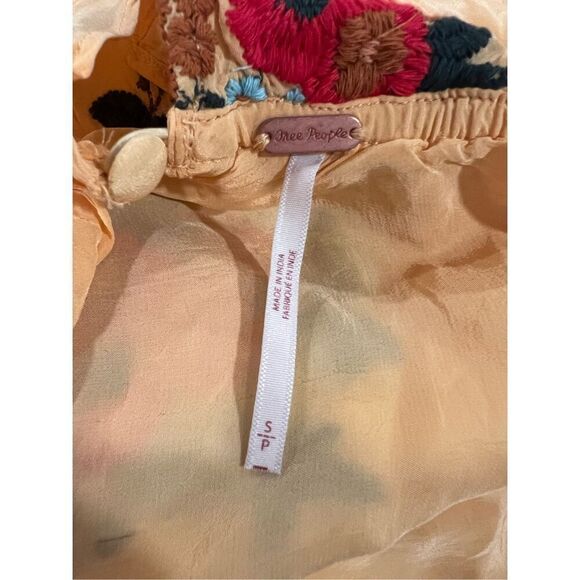 Free People Women's Multicolor Bali Santa Cruz Floral Maxi Dress Small NWOT - Picture 9 of 11